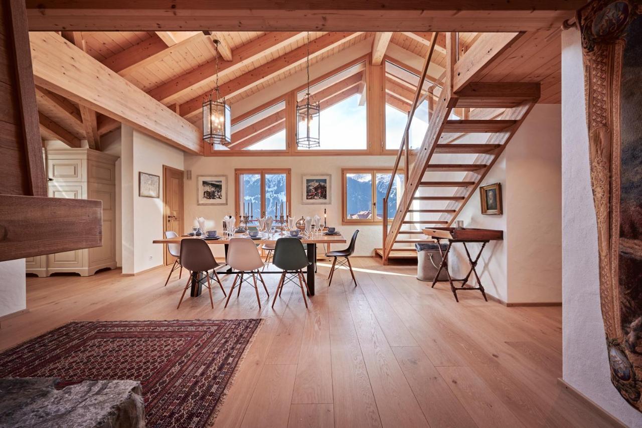 Chalet Baergsunna Penthouse Wengen Exterior foto