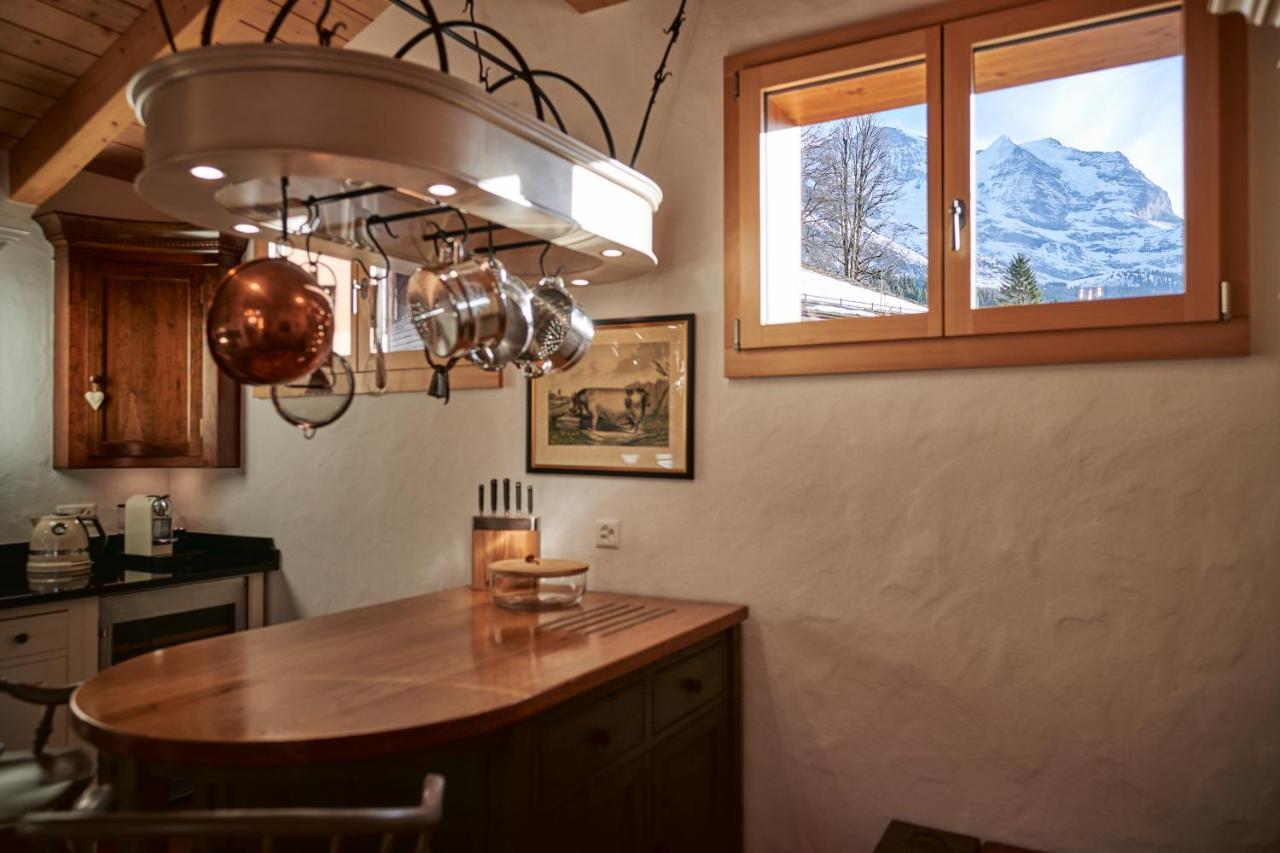 Chalet Baergsunna Penthouse Wengen Exterior foto