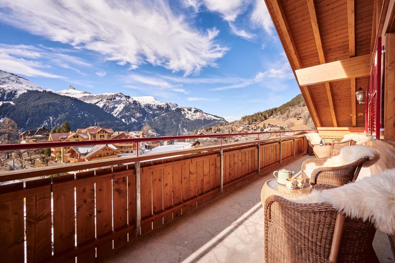 Chalet Baergsunna Penthouse Wengen Exterior foto