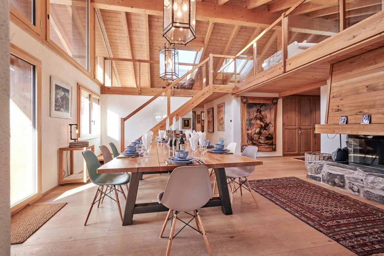 Chalet Baergsunna Penthouse Wengen Exterior foto