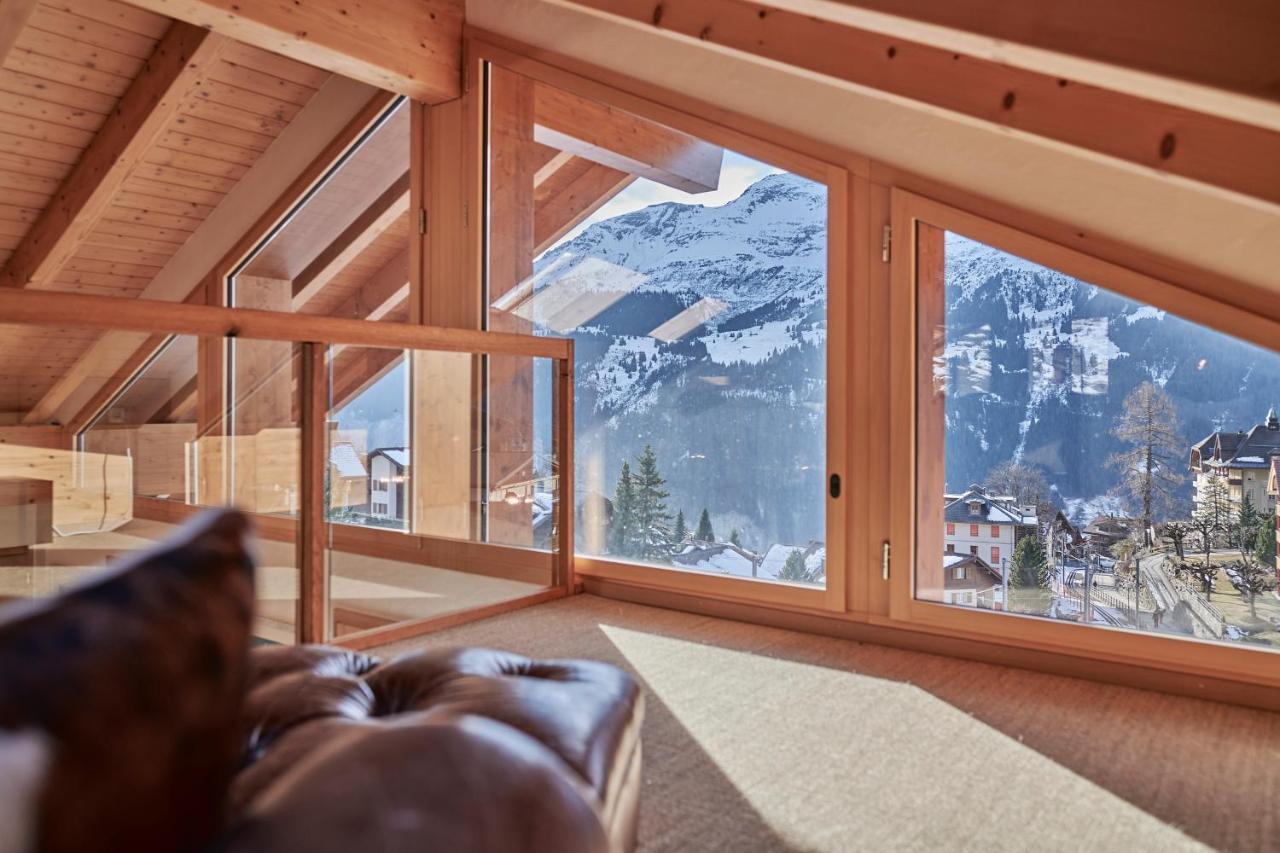 Chalet Baergsunna Penthouse Wengen Exterior foto