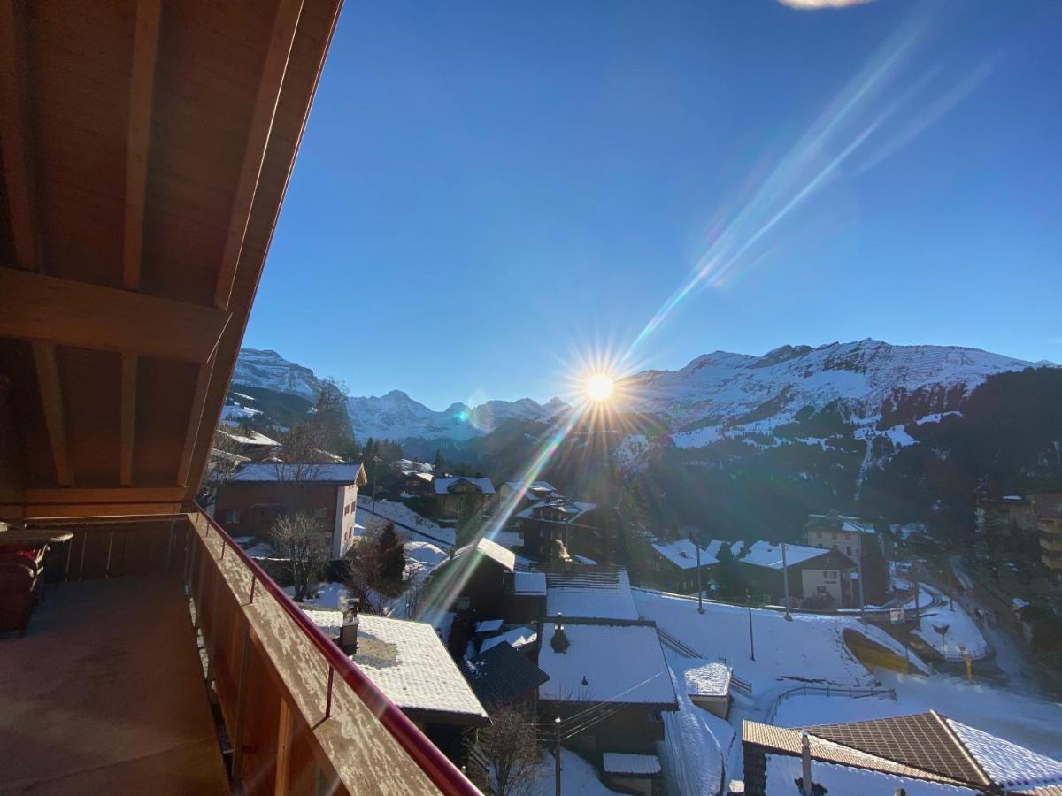 Chalet Baergsunna Penthouse Wengen Exterior foto