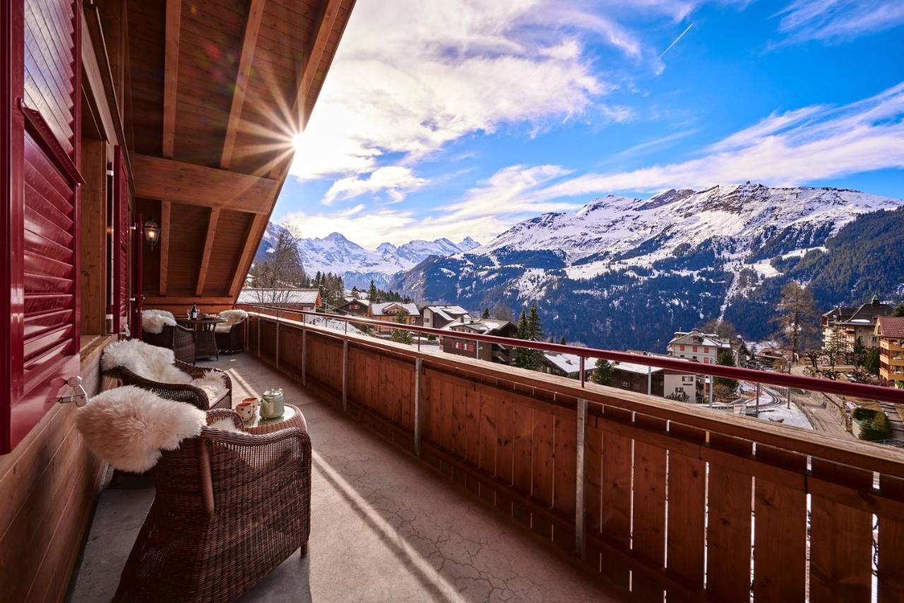 Chalet Baergsunna Penthouse Wengen Exterior foto