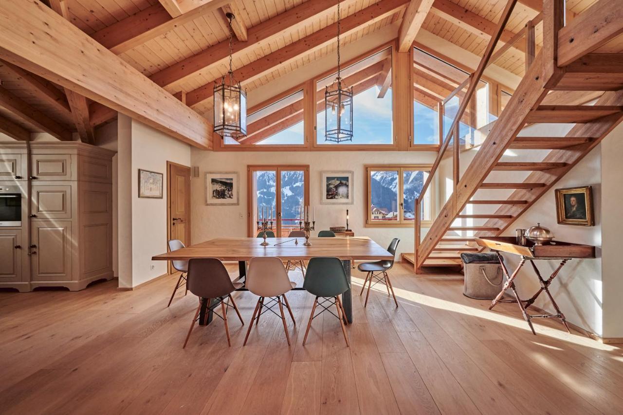 Chalet Baergsunna Penthouse Wengen Exterior foto